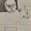 Зоя Пилипенко Календар-3 папір,туш 1984